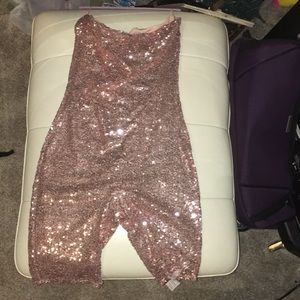 Sequined bodysuit